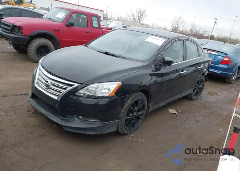 2013 Nissan Sentra Sv z USA, uszkodzony, nr VIN 3N1AB7AP6DL621385